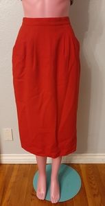 High waisted vintage skirt